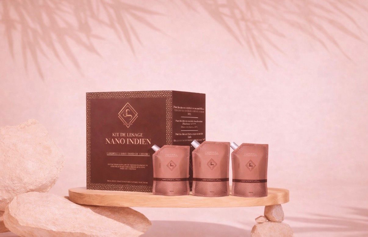 Kit lissage nano indien